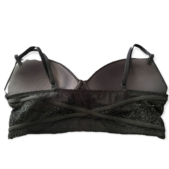 Victoria’s Secret Lace Bralette No Wire Padded Demi Pullover Bra Bundle Set M - Picture 3 of 7